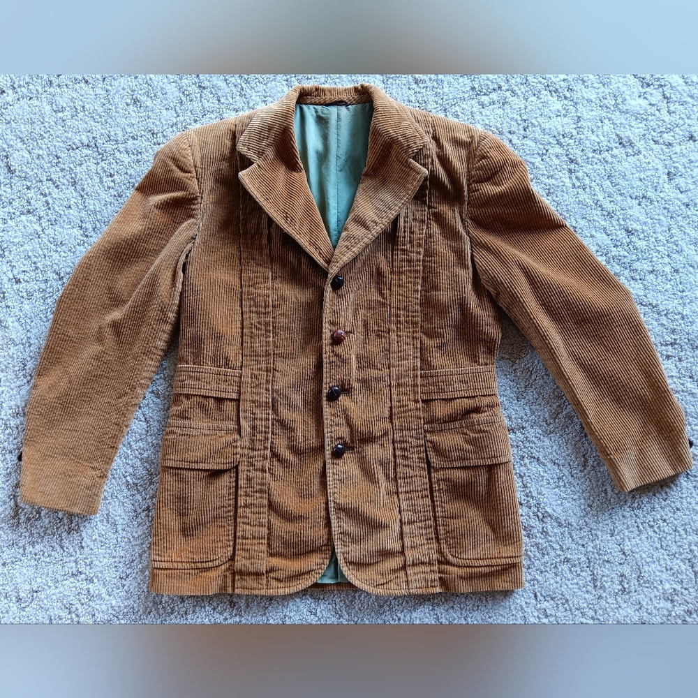 Vintage Montgomery Ward Corduroy Jacket Blazer